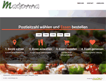 Tablet Screenshot of pizzeria-madonna.at